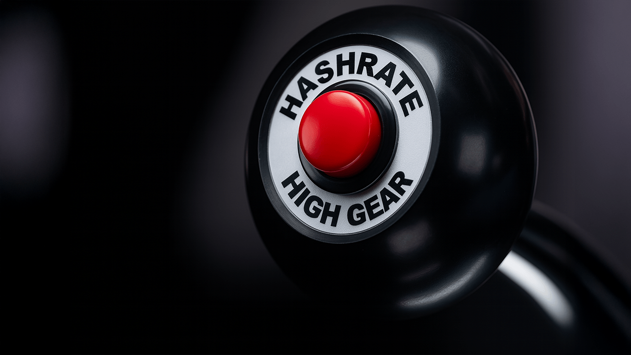 Bitcoin’s Hashrate Brushes All-Time High as Miners Close in on June Peak