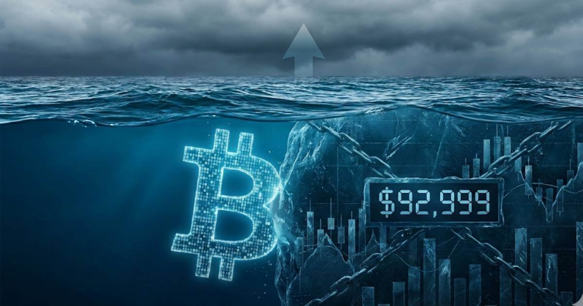Bitcoin metrics signal a breakout, but a massive "underwater" supply wall is secretly pinning prices below $93,000