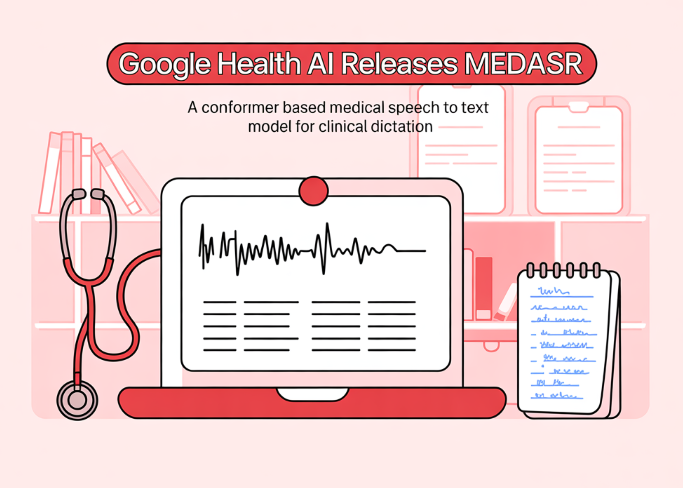 Google Health AI Releases MedASR: a Conformer Based Medical Speech to Text Model for Clinical Dictation